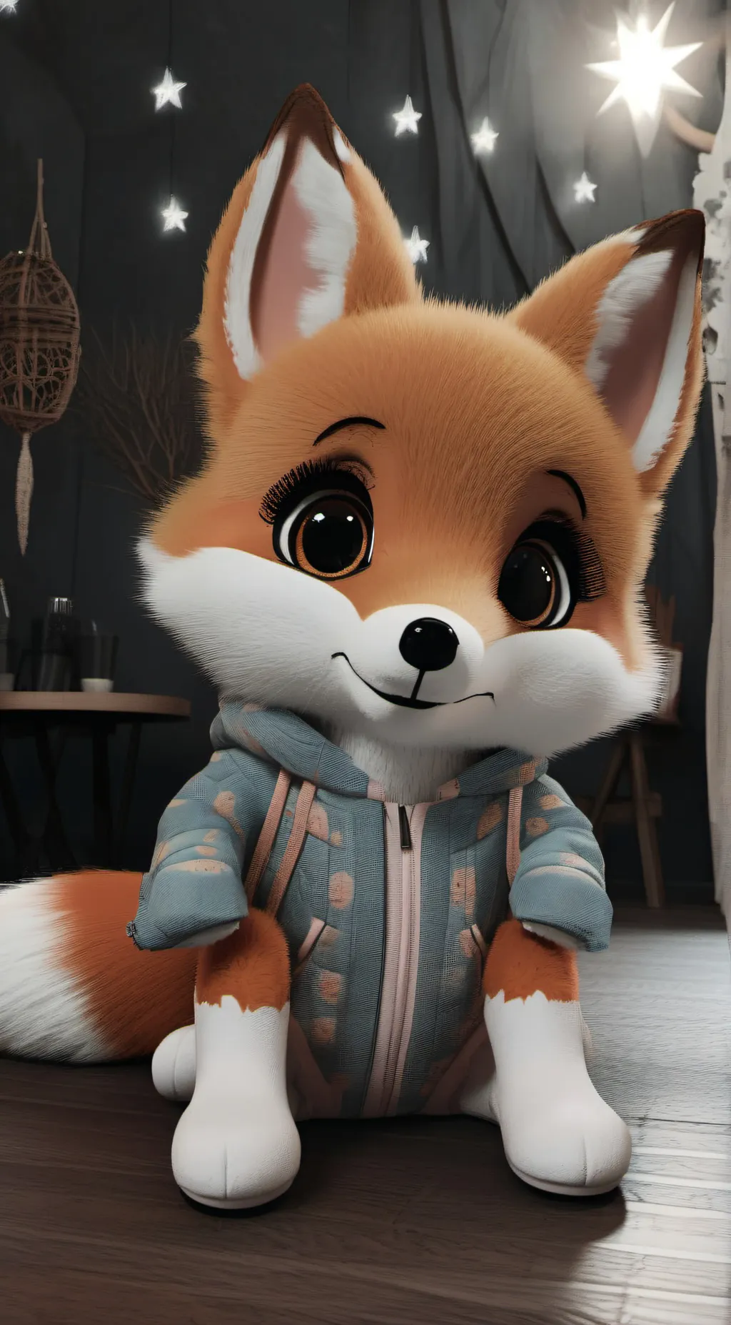 ai character: luna background