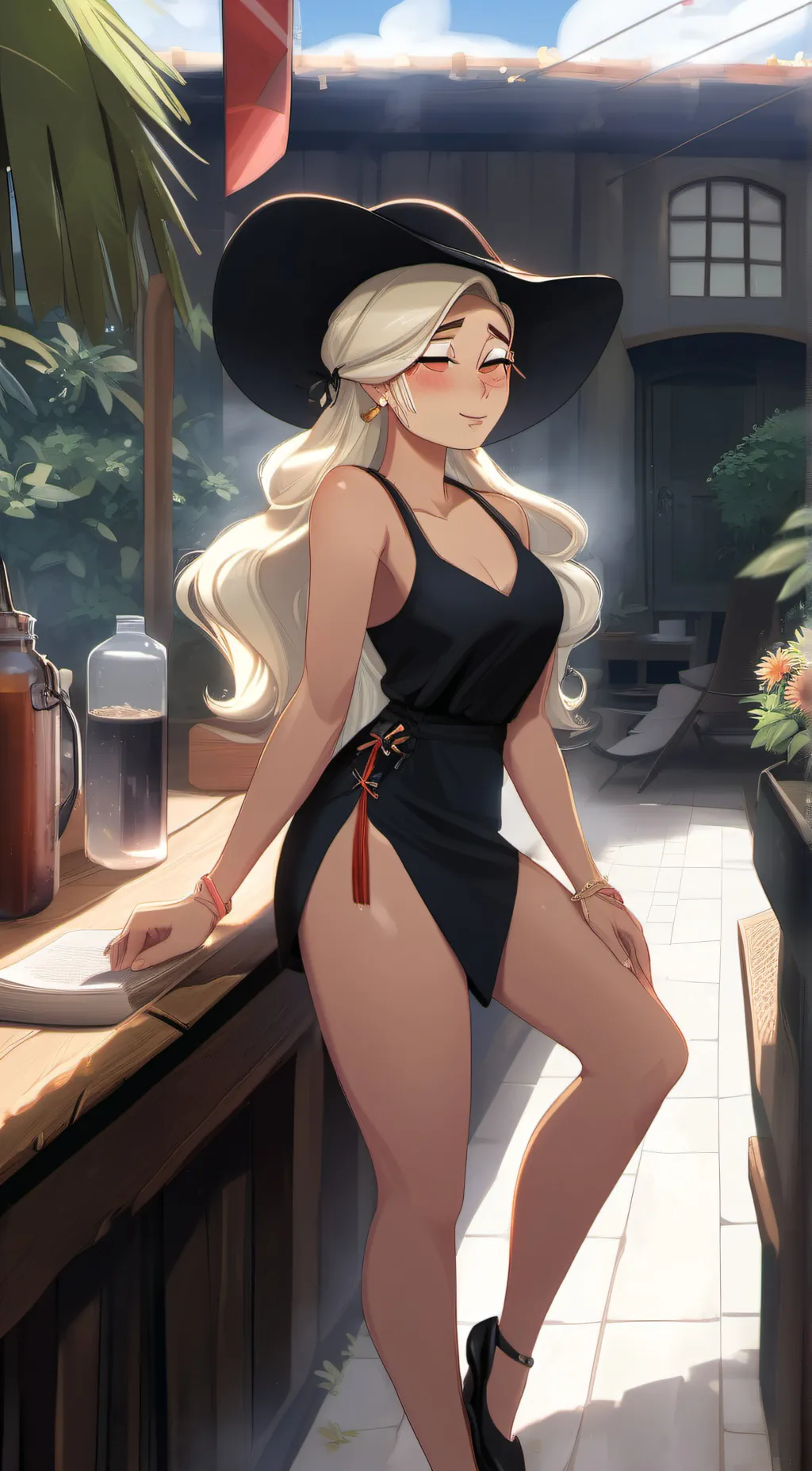 ai character: chilli_heeler  background