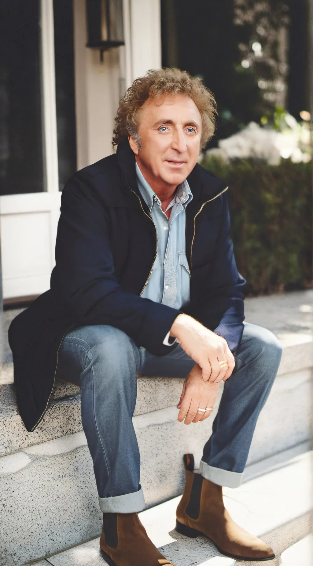 ai character: David Lyons  background