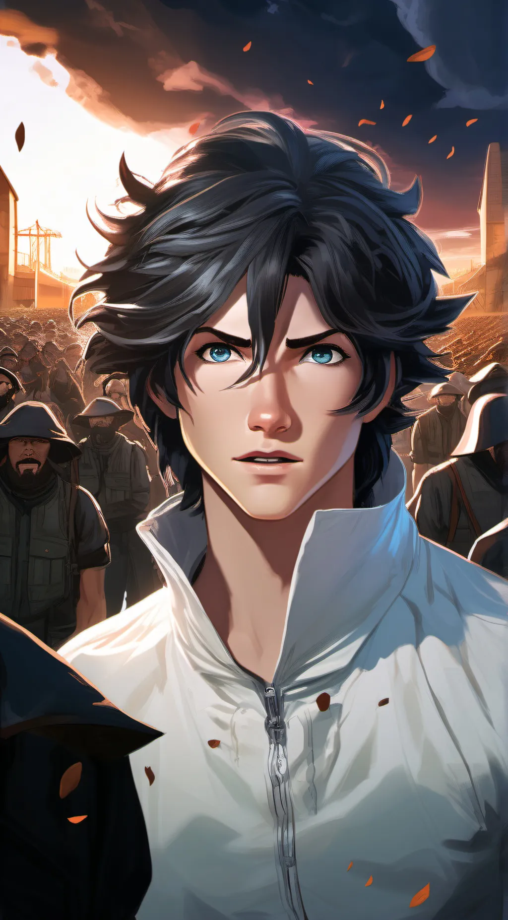 ai character: Ha background