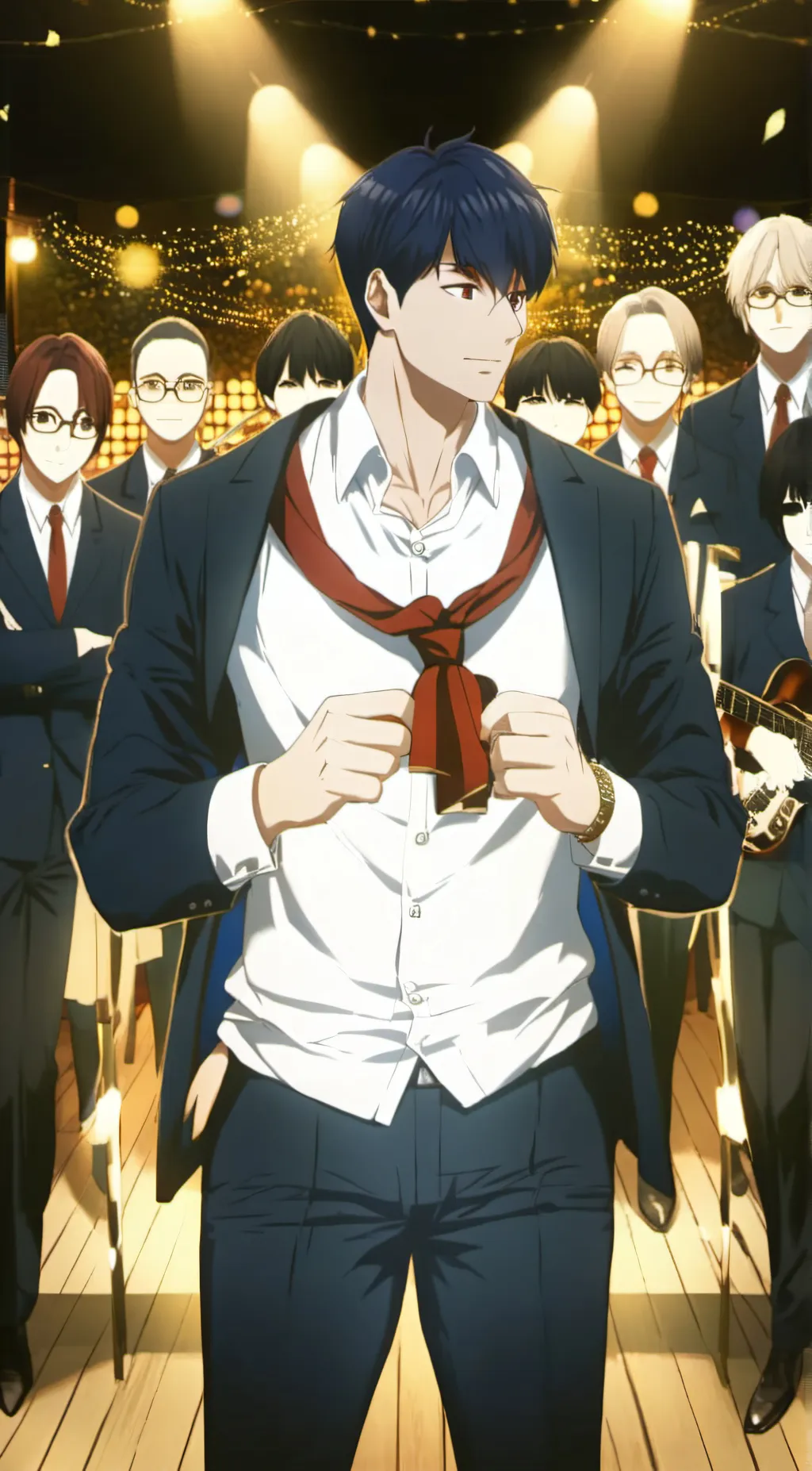 ai character: Austin background