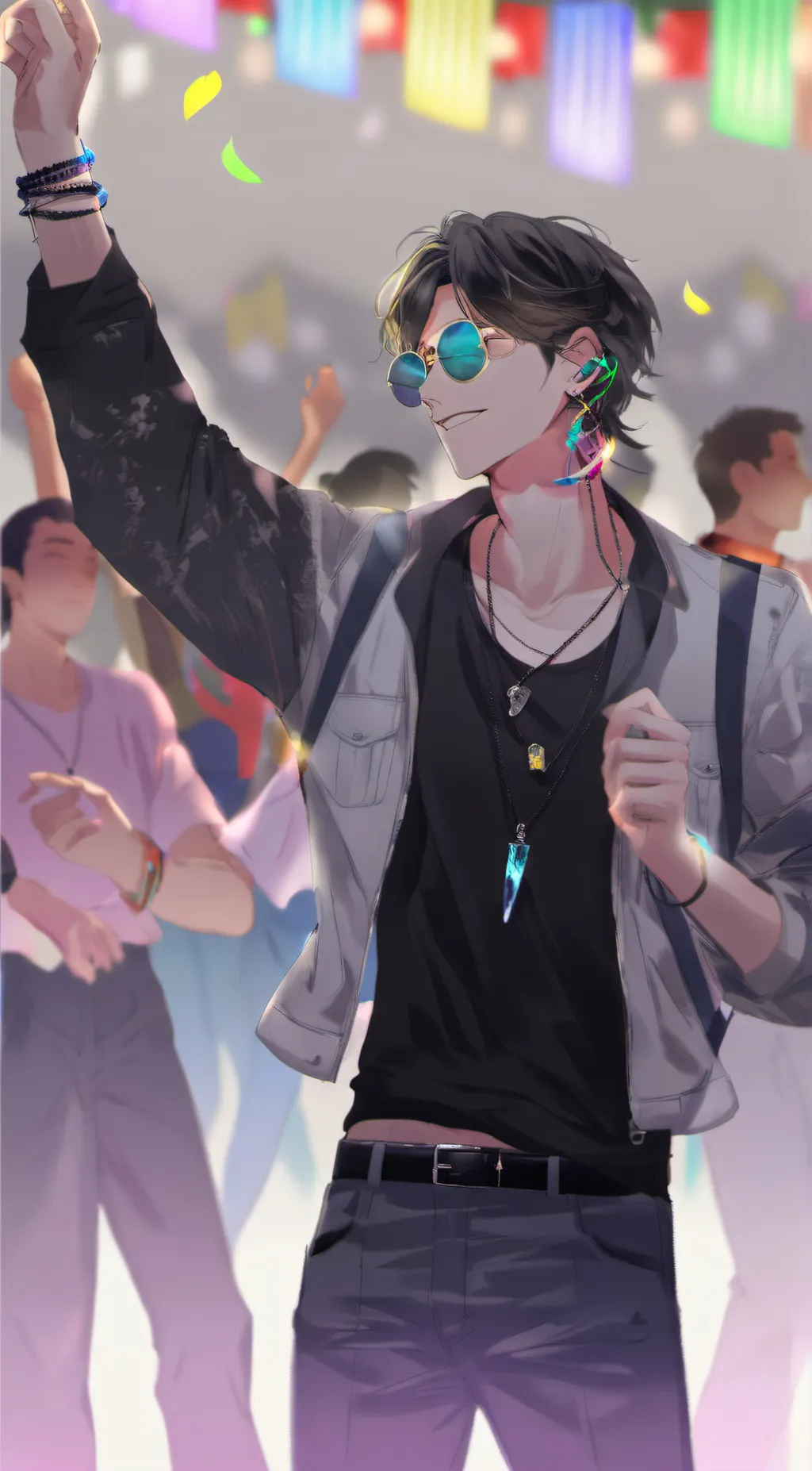 ai character: Cole background