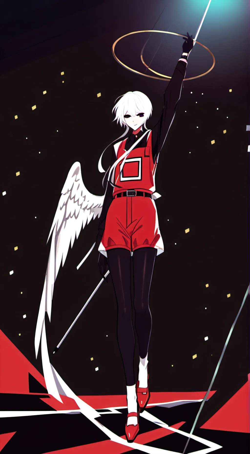 ai character: Angel Dust background