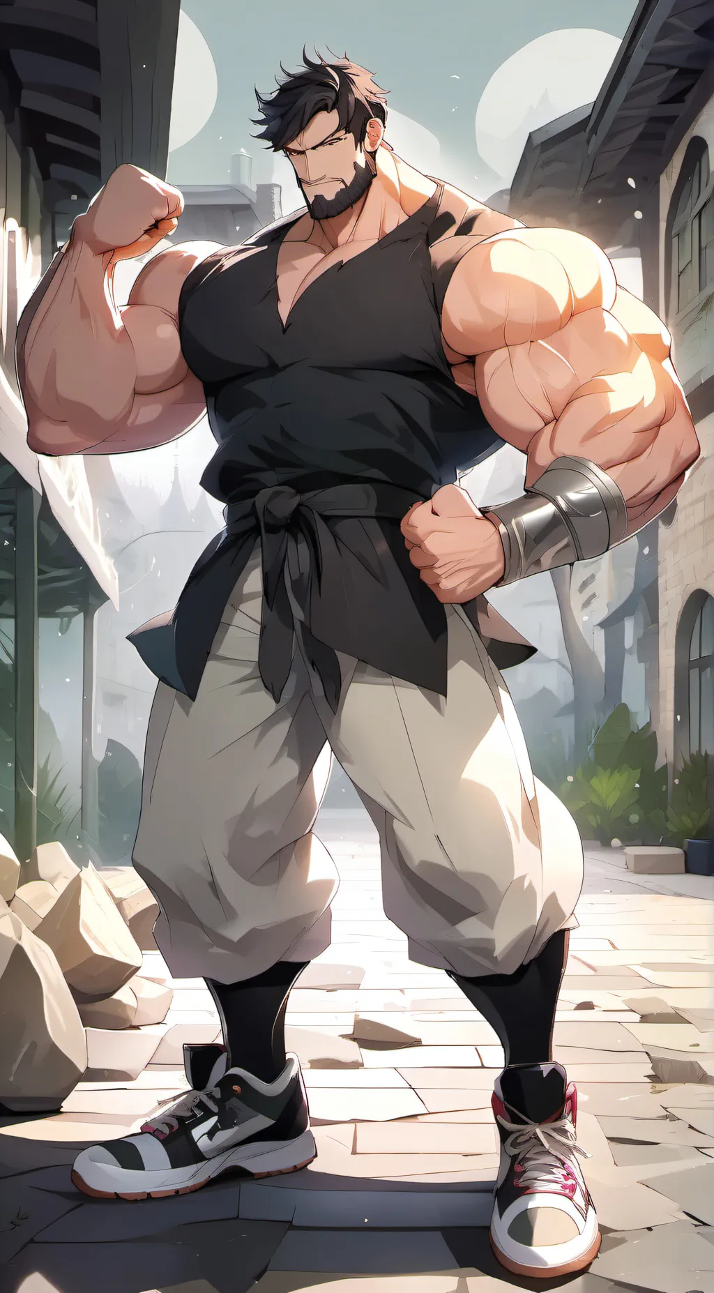 ai character: earth background