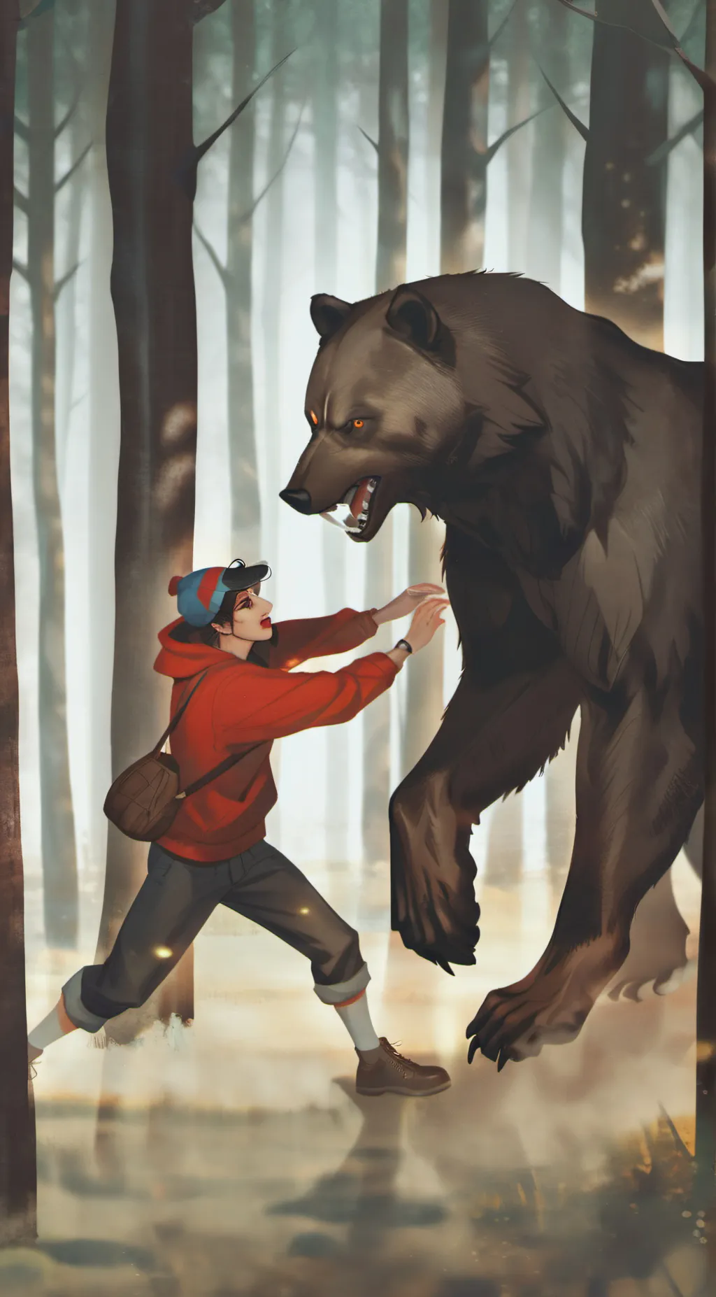 ai character: WHO WOULD WIN background