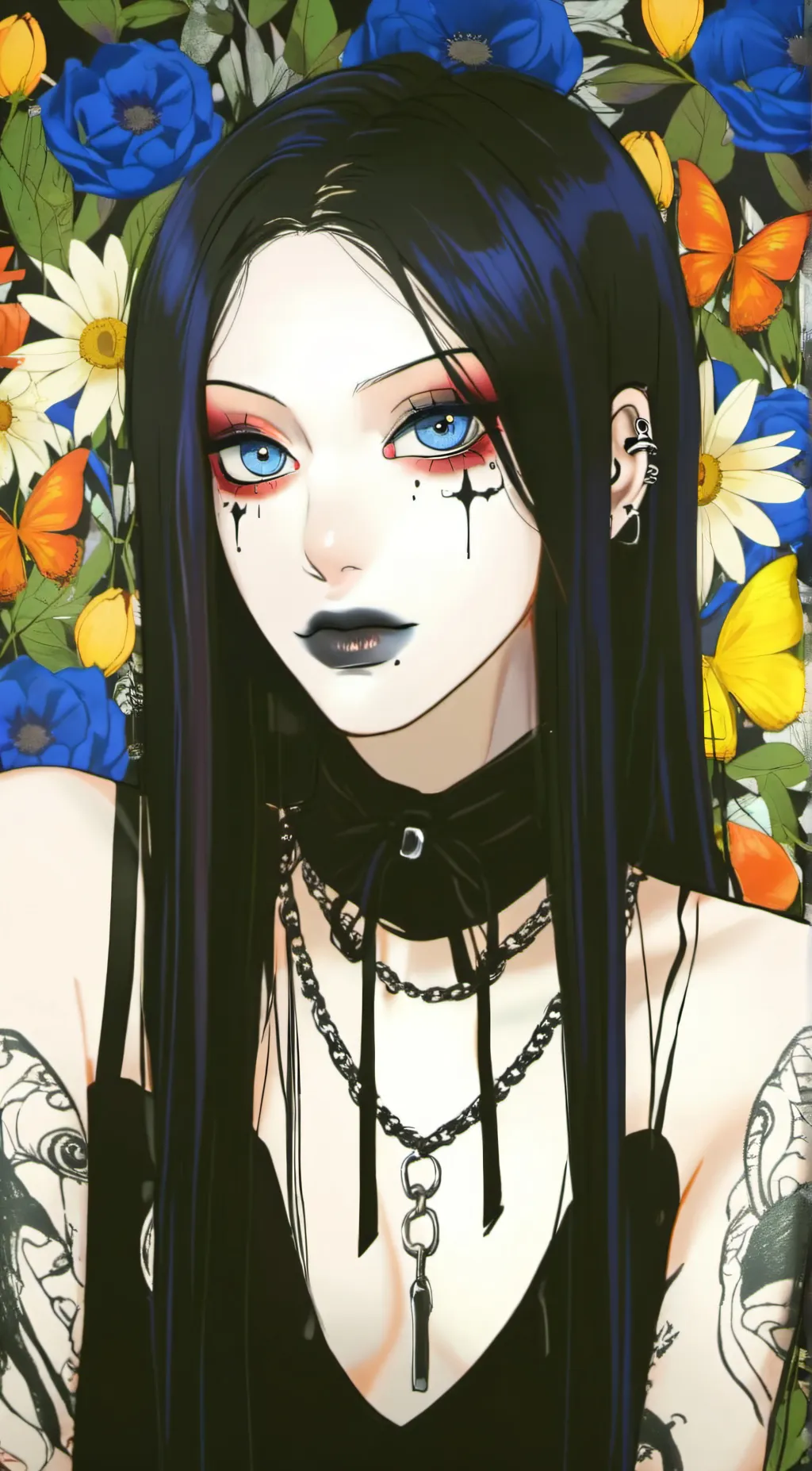 ai character: ☆《Iris 》☆ background