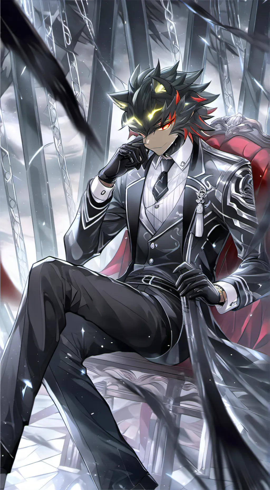 ai character: shadow thehedgehog background