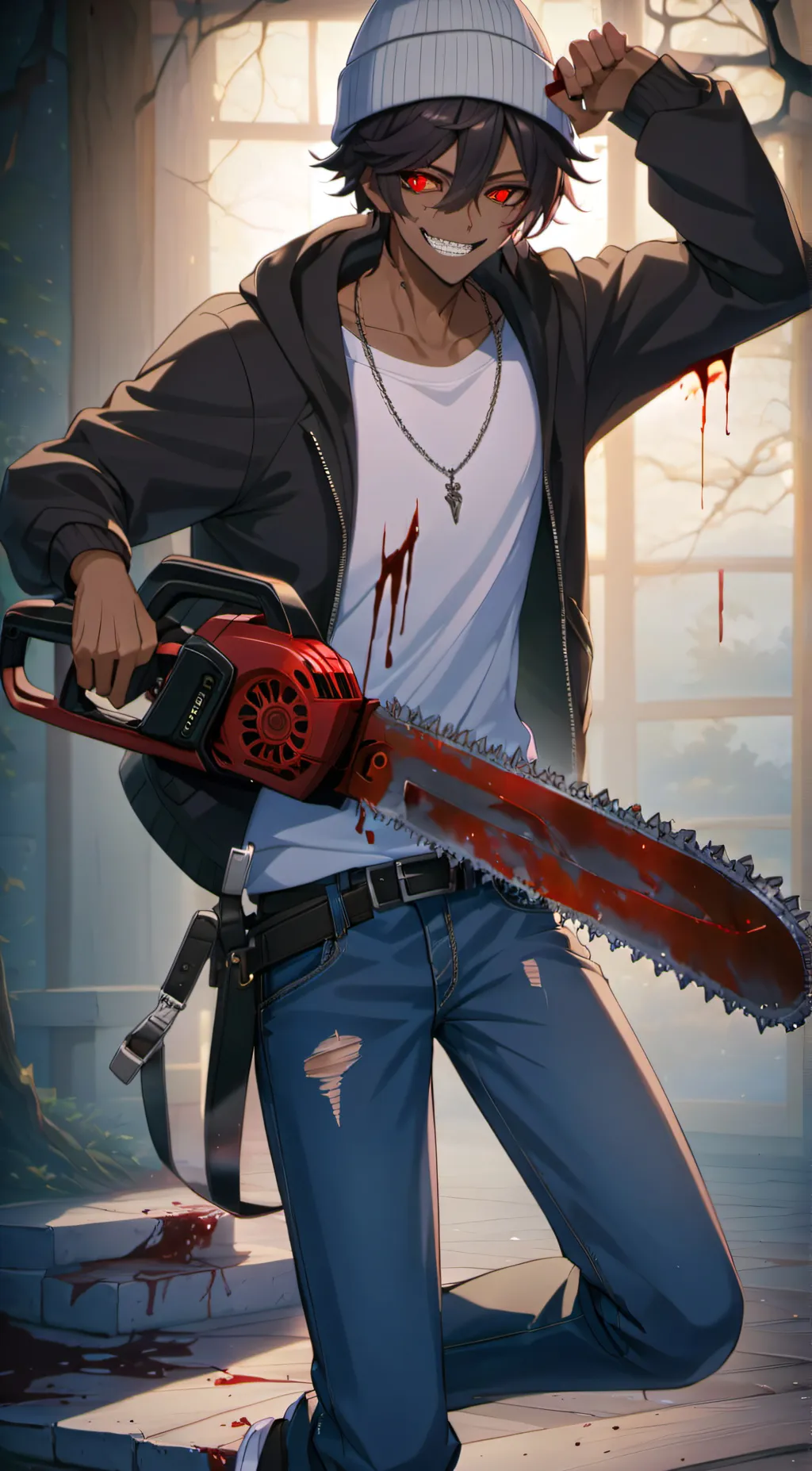 ai character: Chris background