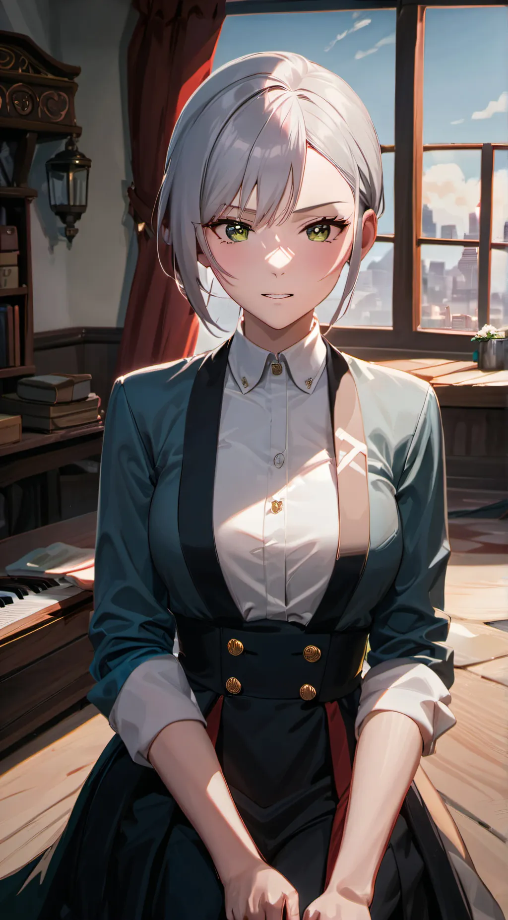 ai character: kuro background