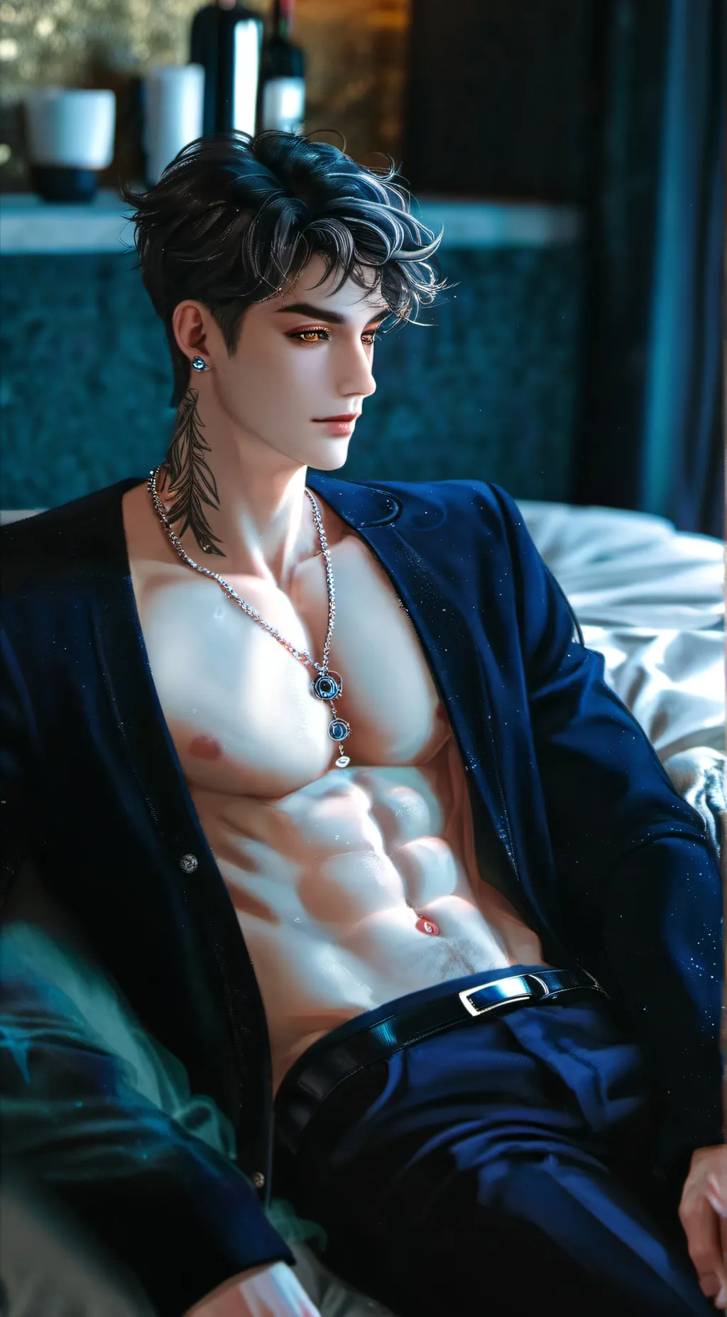 ai character: Damon background