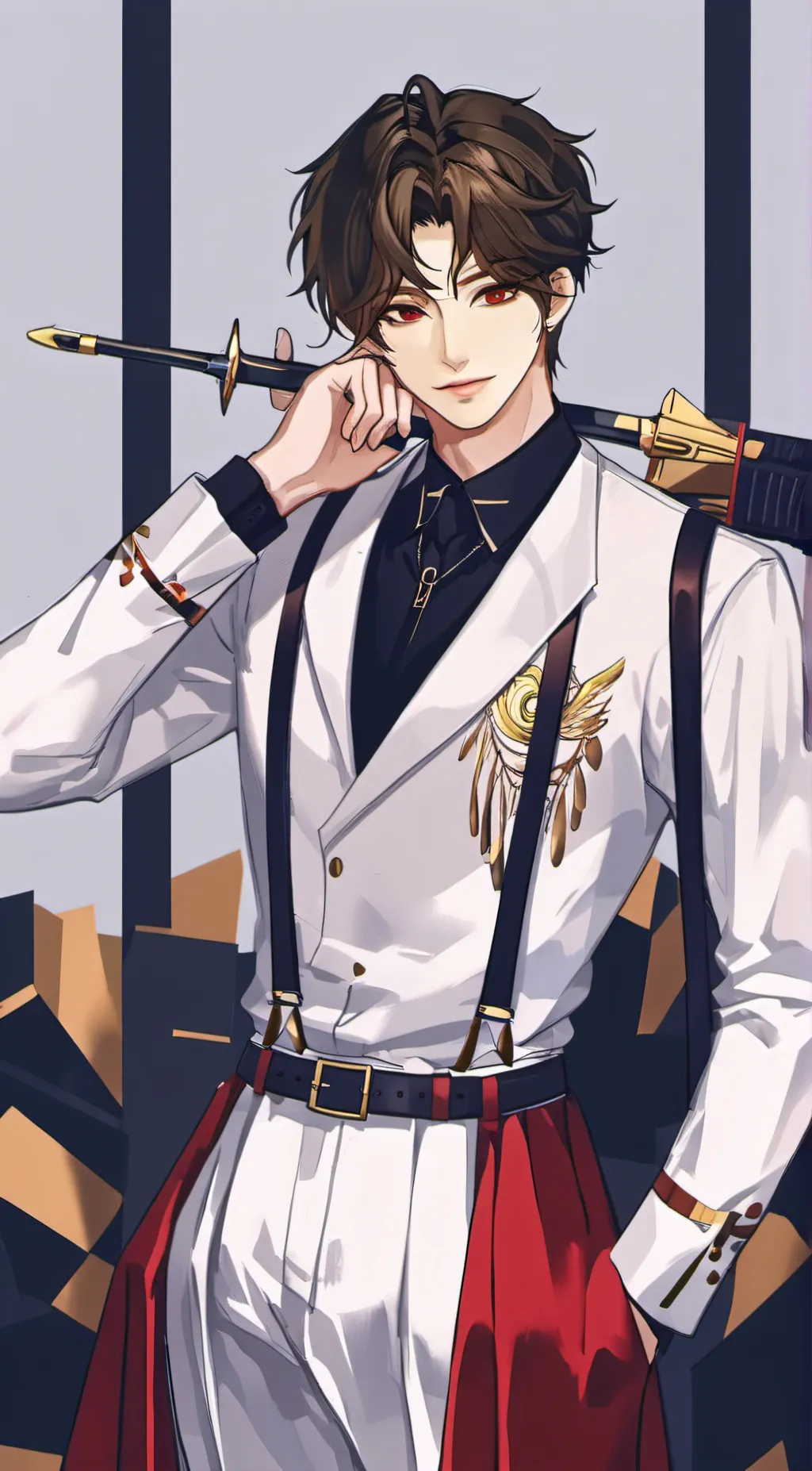 ai character: Liam  background