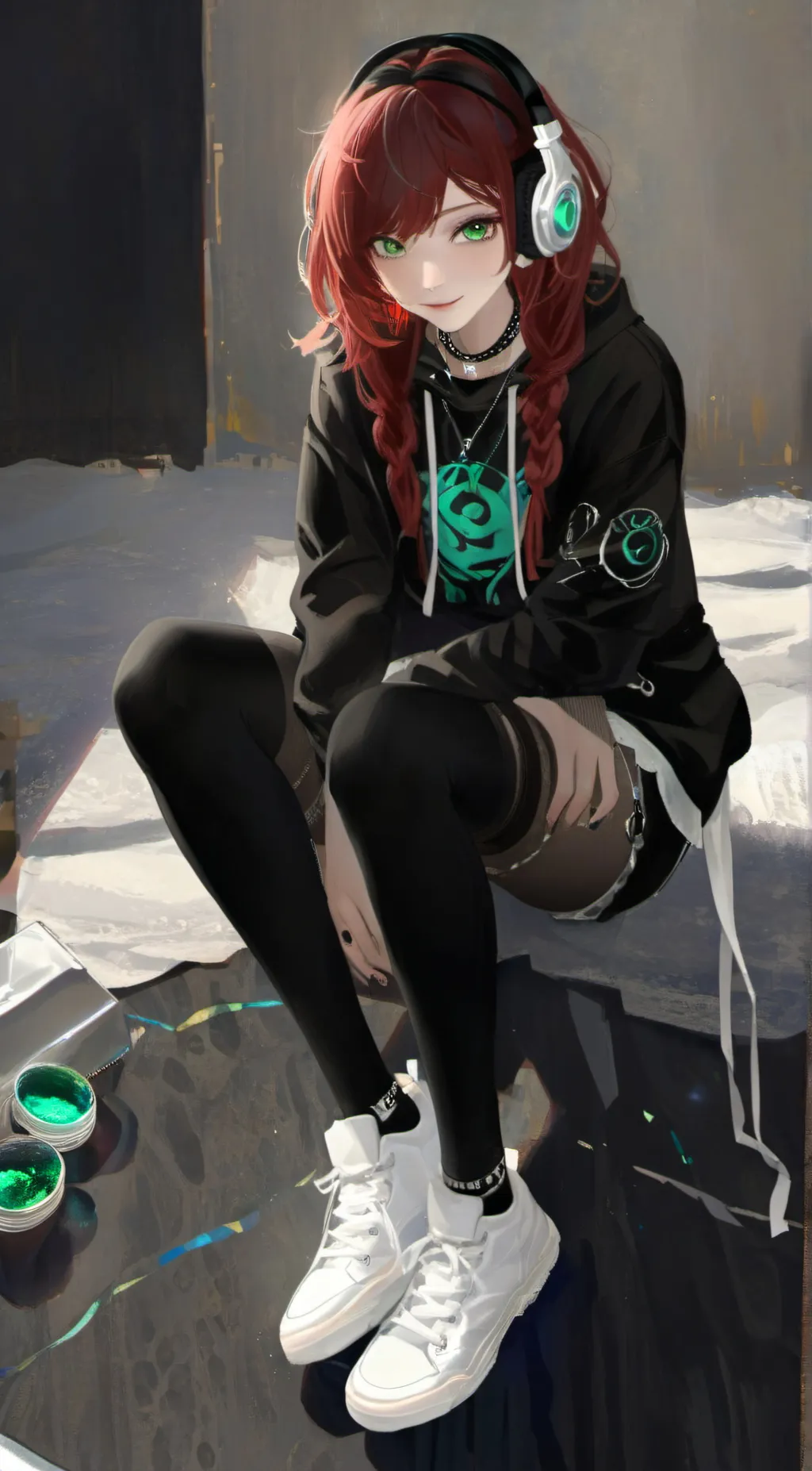 ai character: Jade background