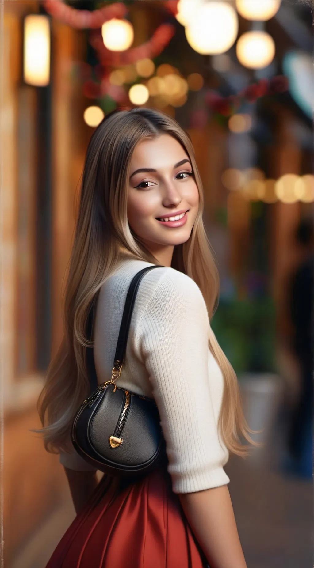 ai character: Hottie Kaitlyn  background