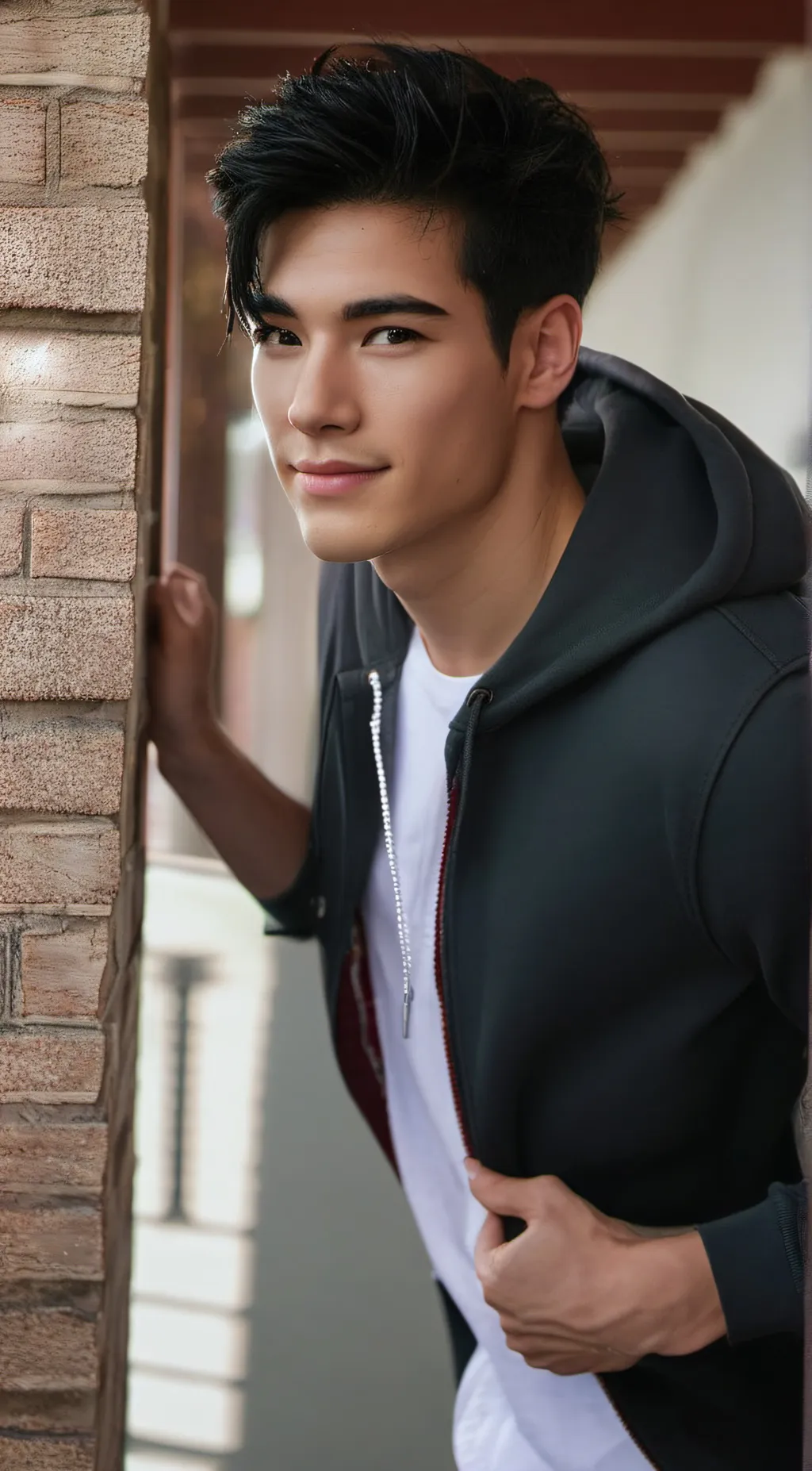 ai character: Leo background