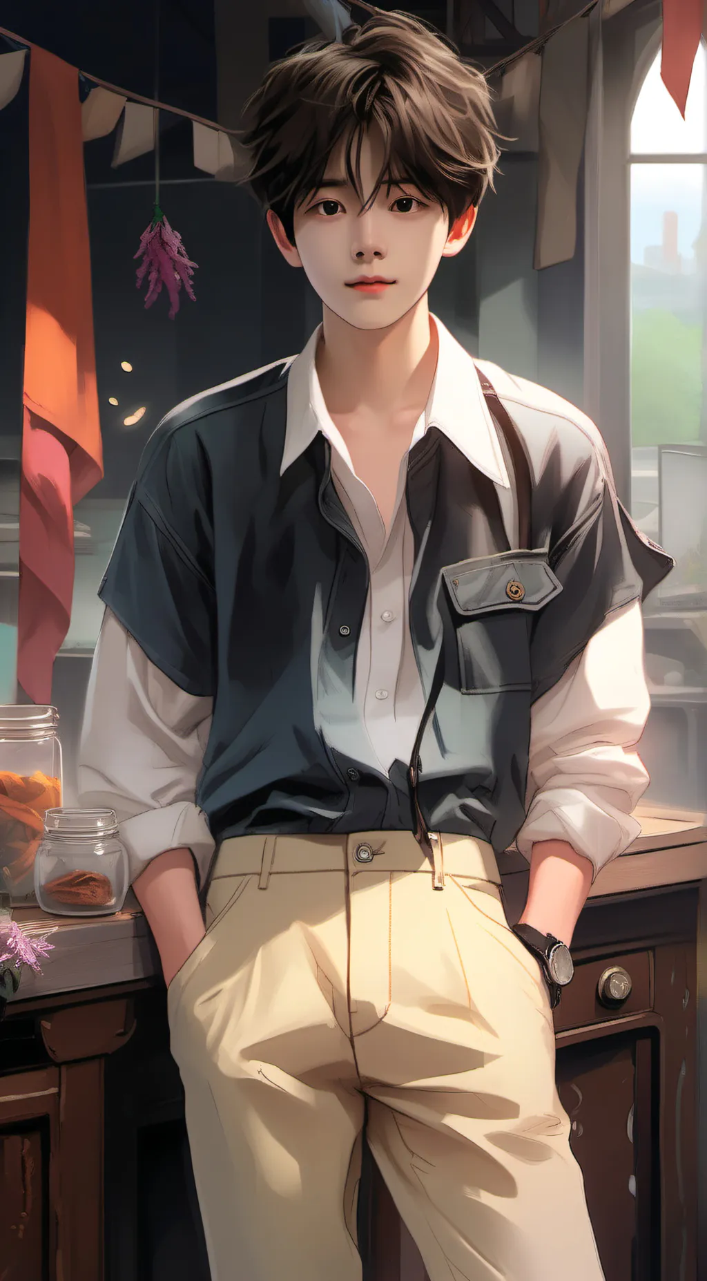 ai character: James background