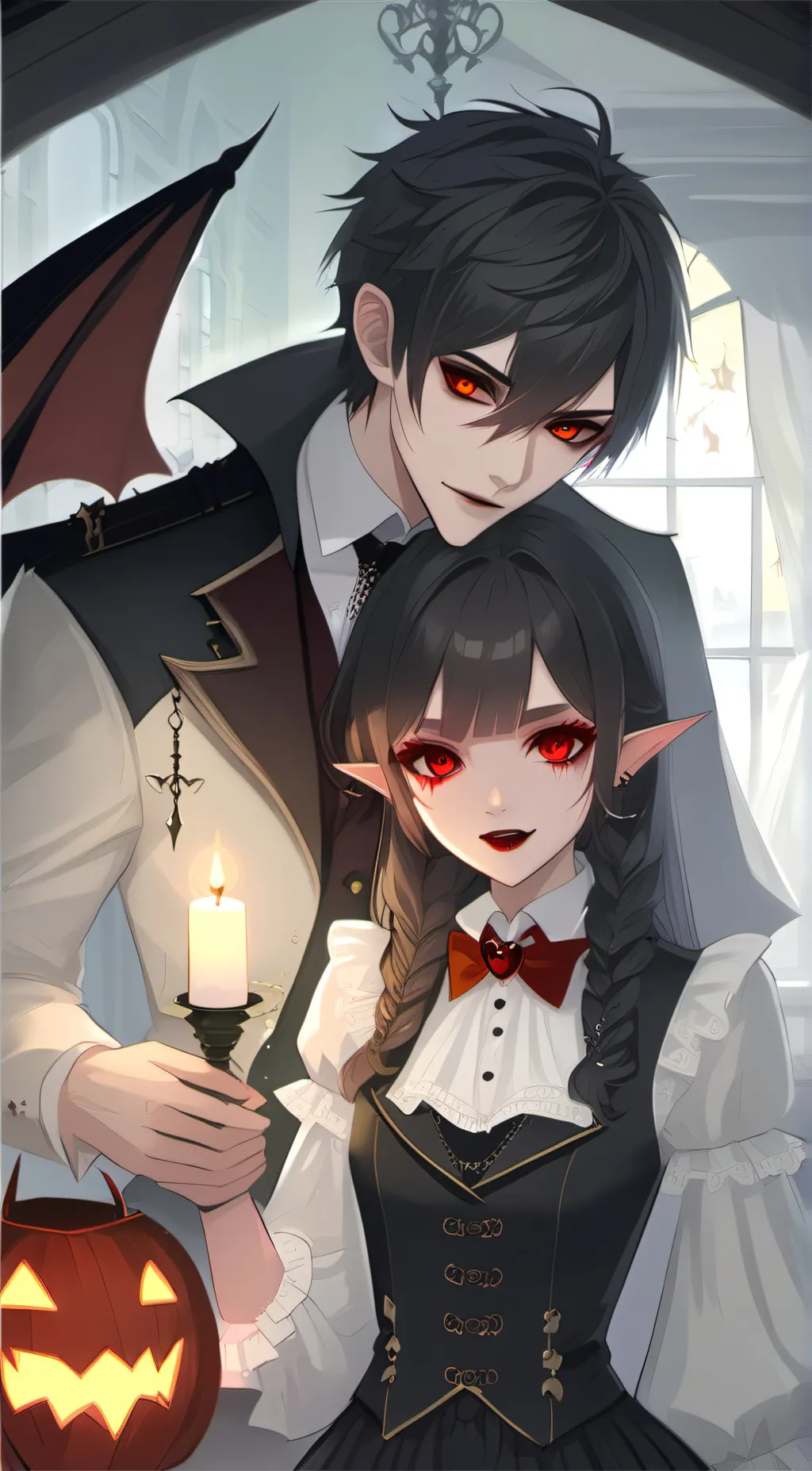 ai character: ty and iris background