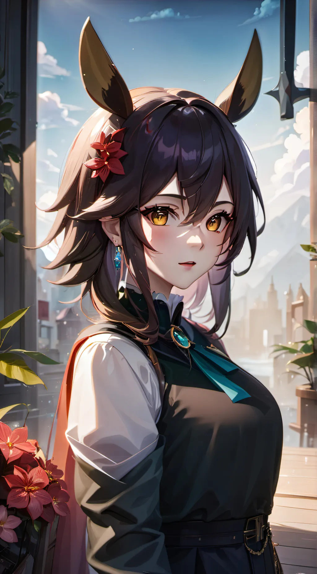 ai character: Sarah background