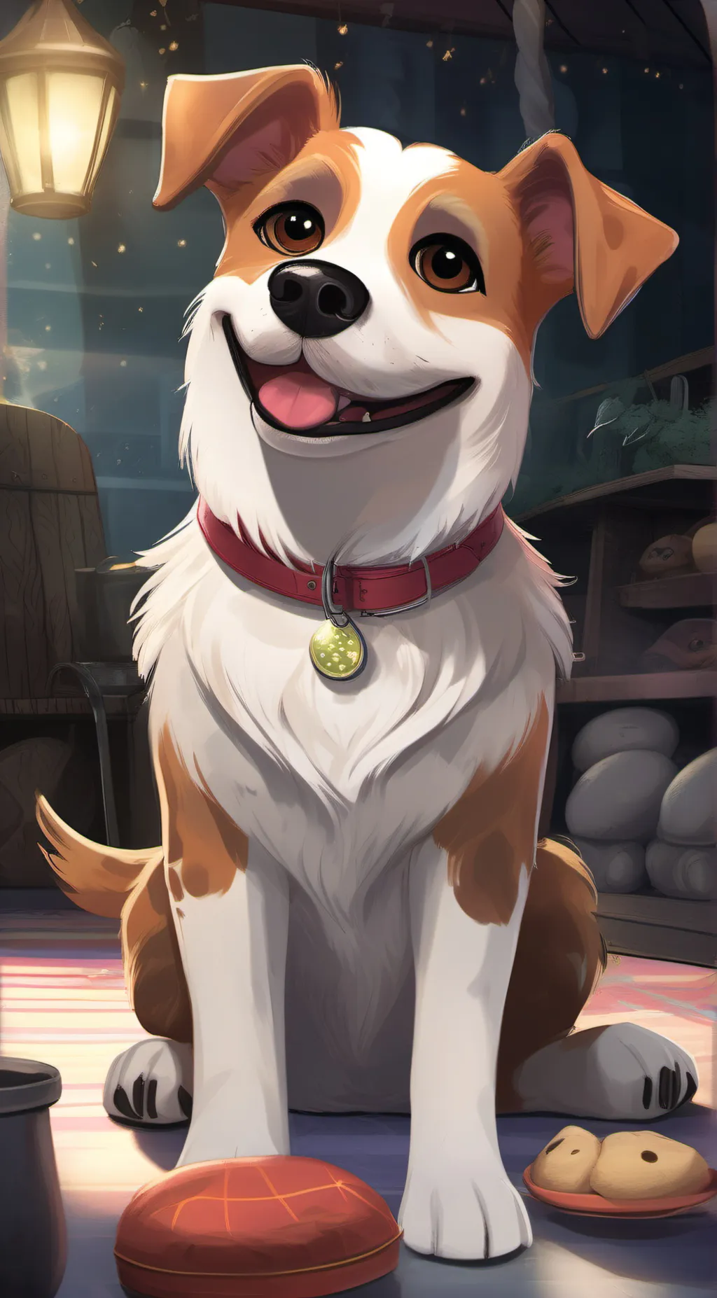 ai character: Dogday background