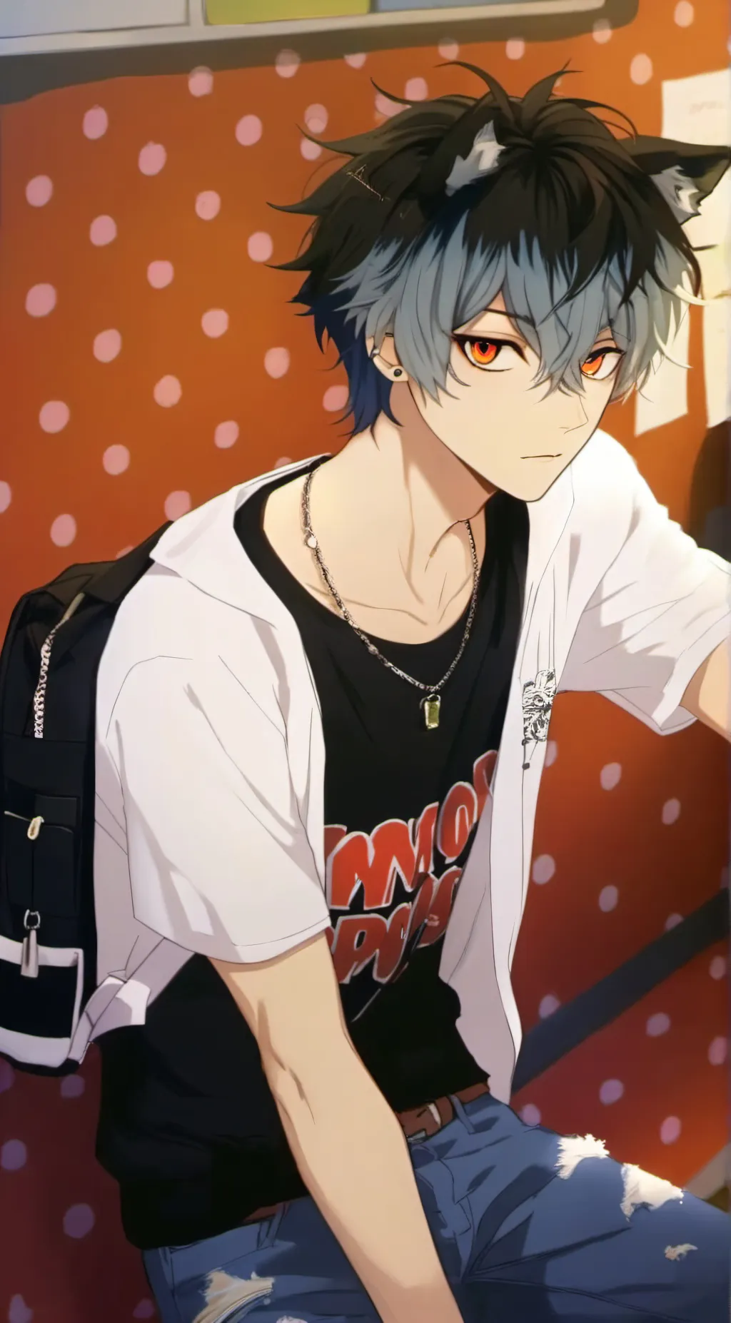 ai character: Haruki background