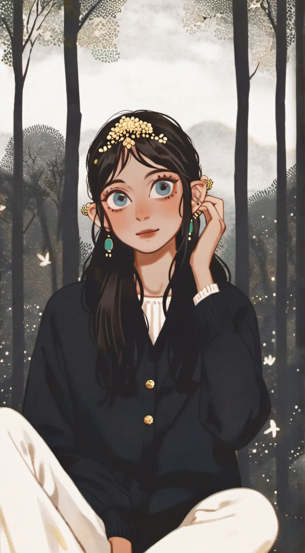 ai character: Robin  background