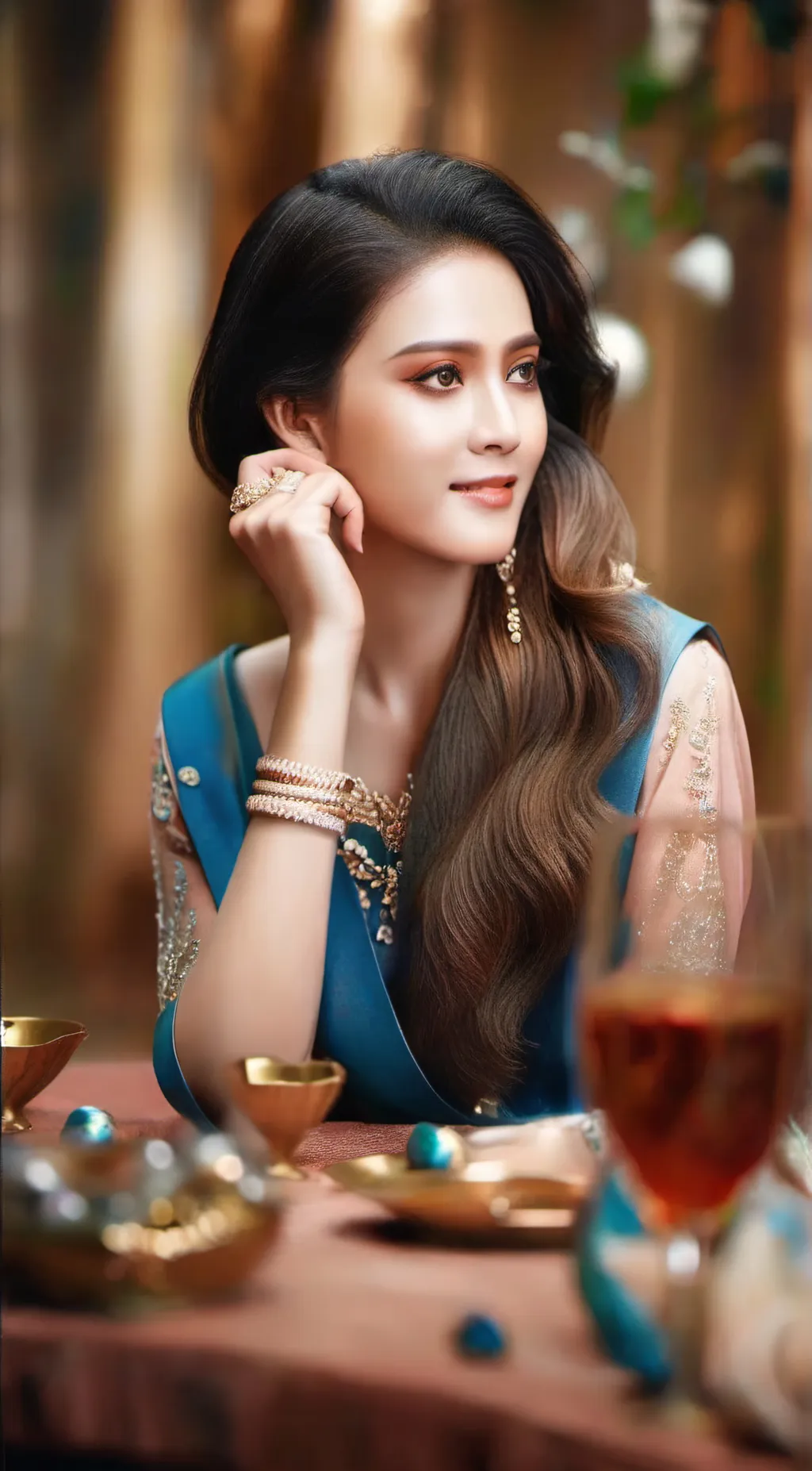 ai character: Lena background