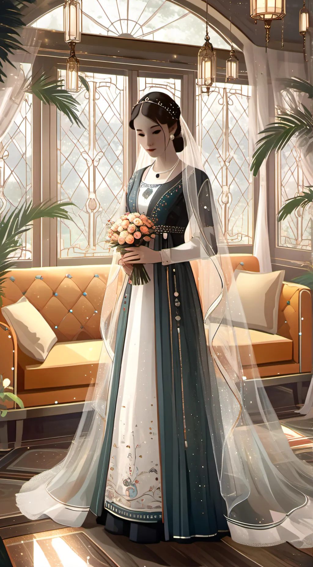 ai character: Lily background