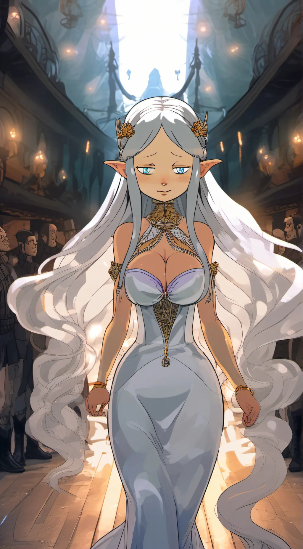 ai character: Emily. background