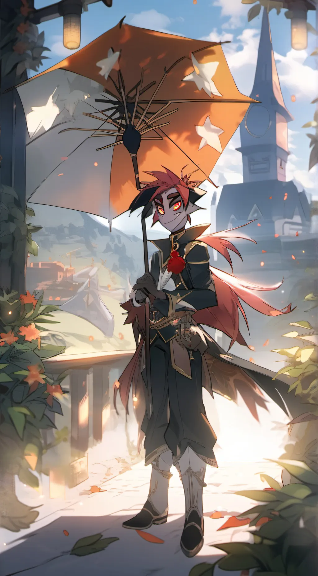 ai character: alastor  background