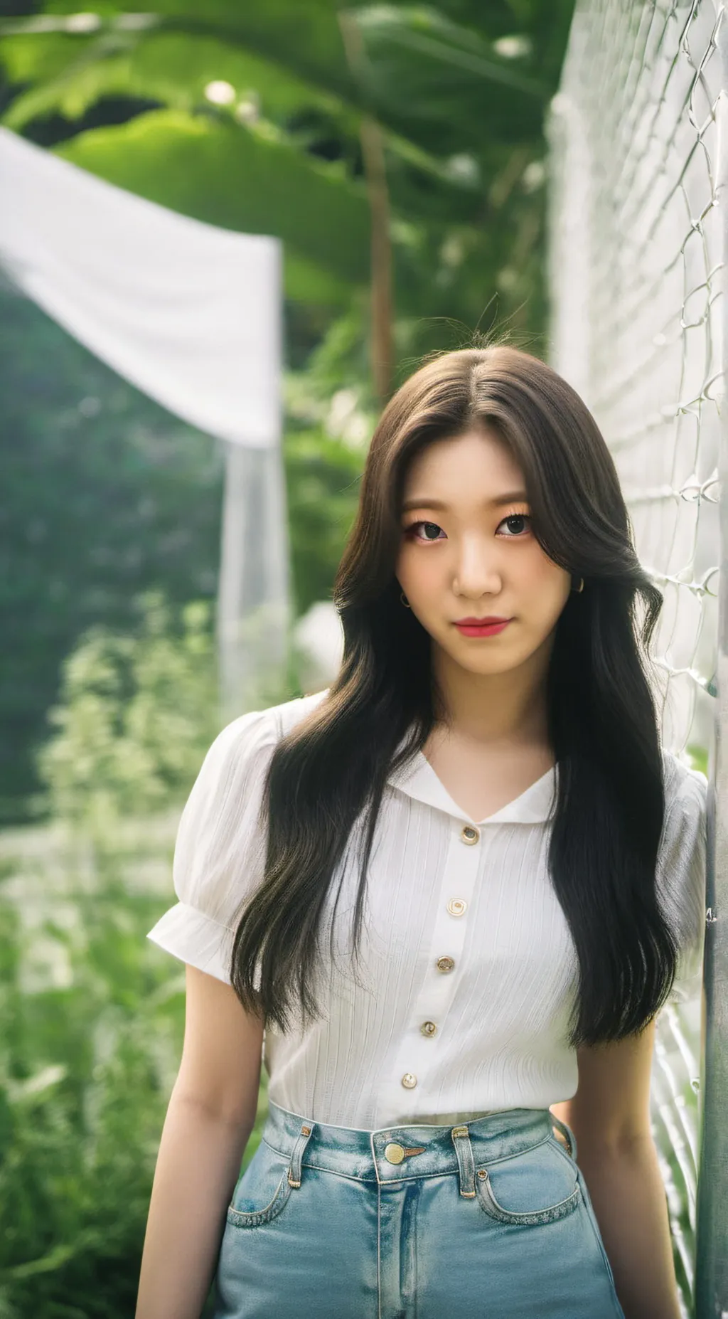 ai character: chaeryoung  background