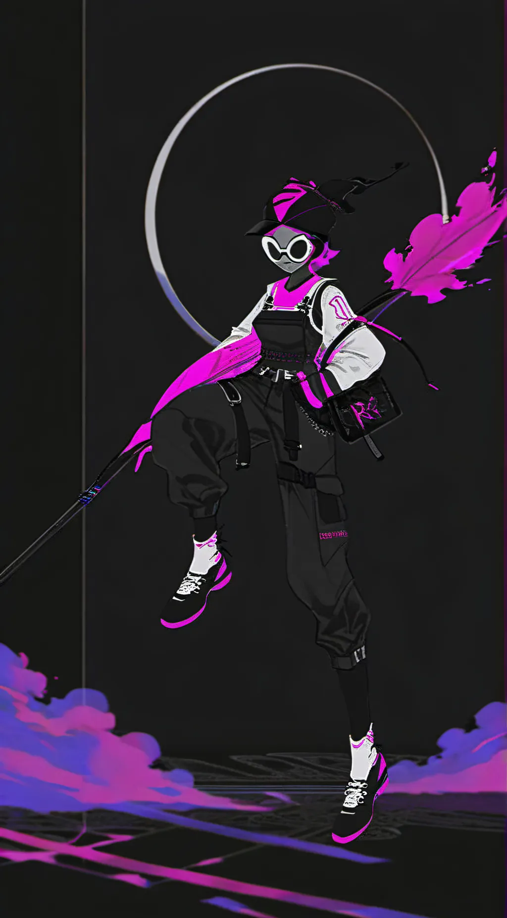 ai character: Phoma background