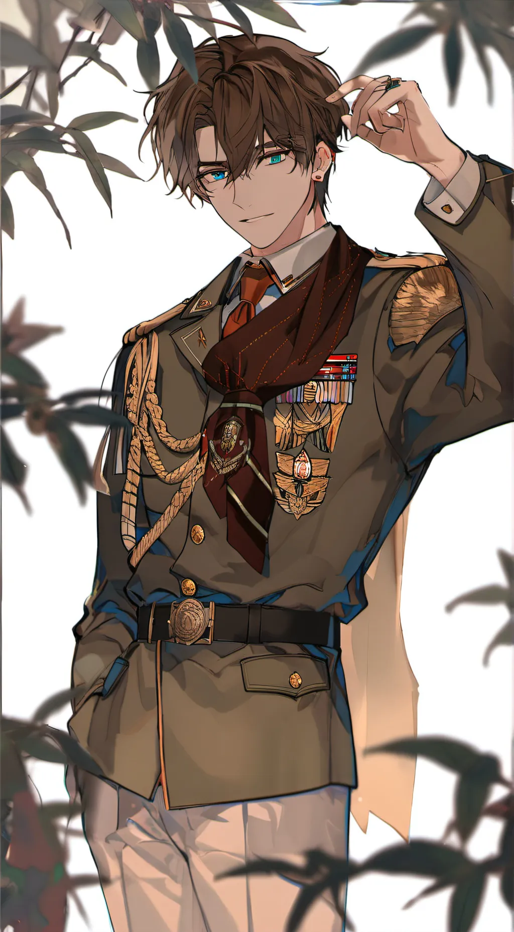 ai character: Adam background