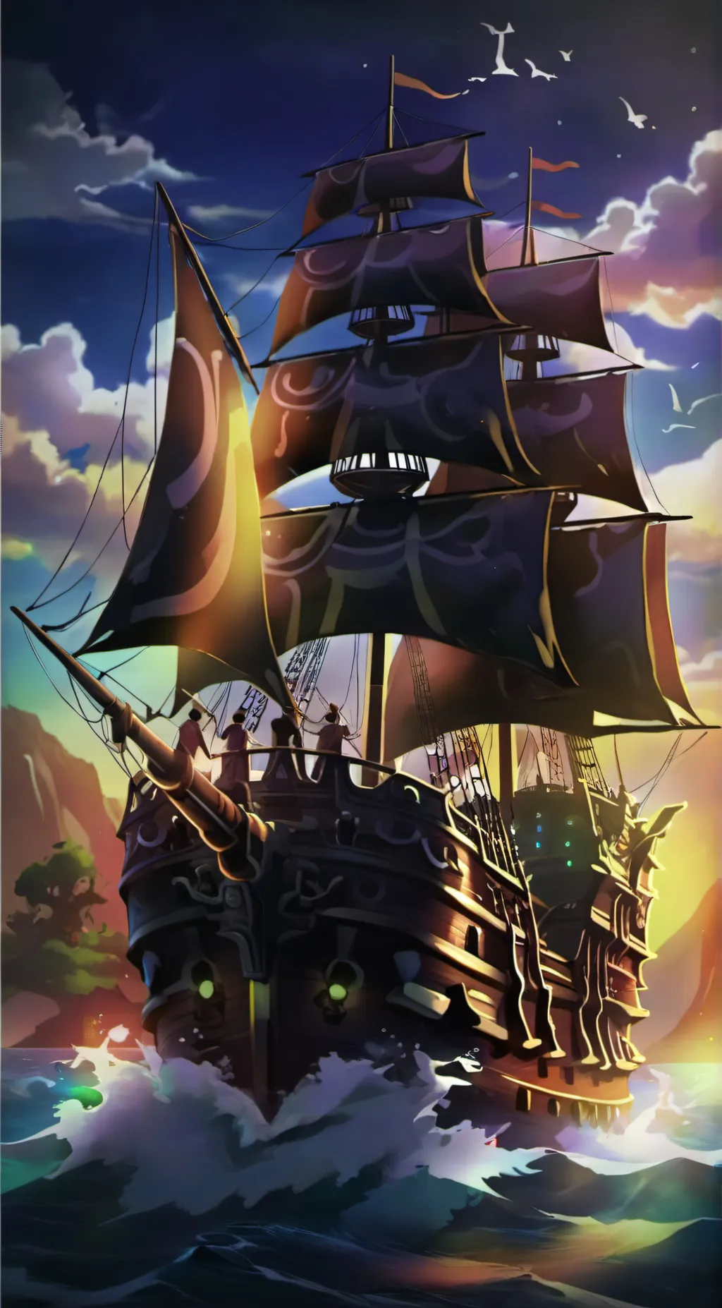 ai character: Sea of Thieves  background
