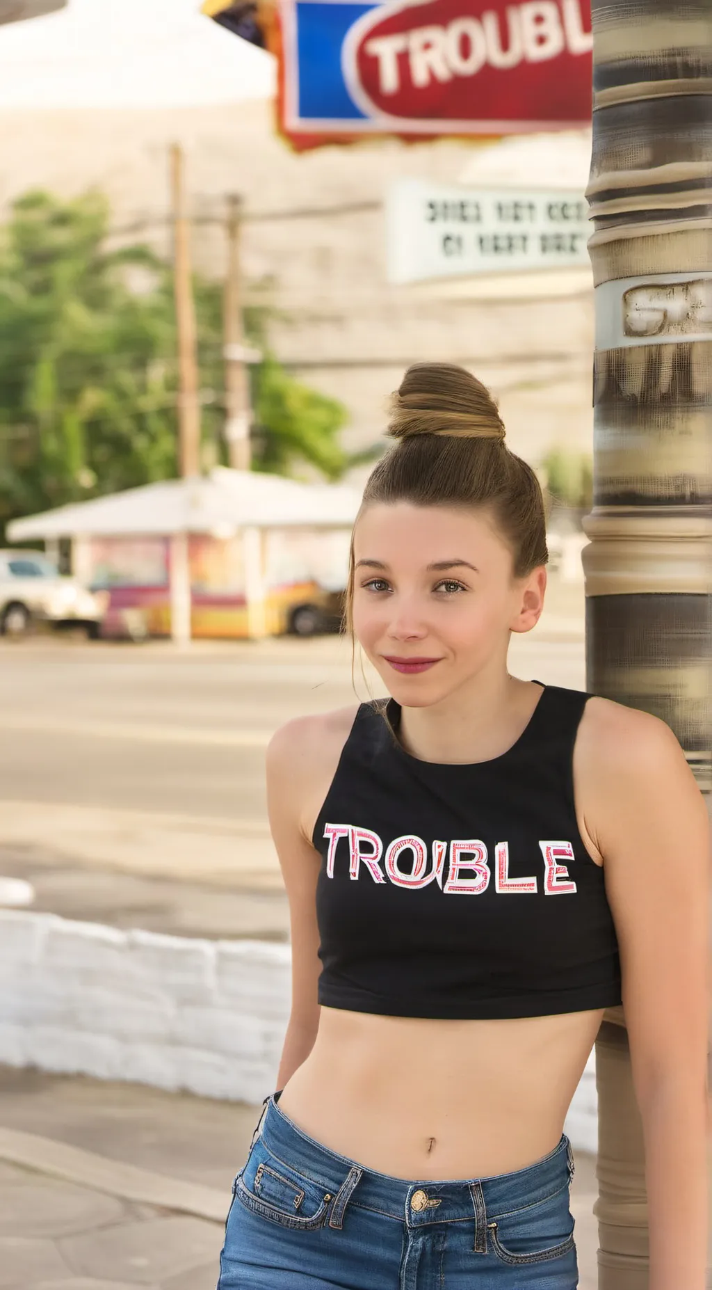 ai character: Evie background