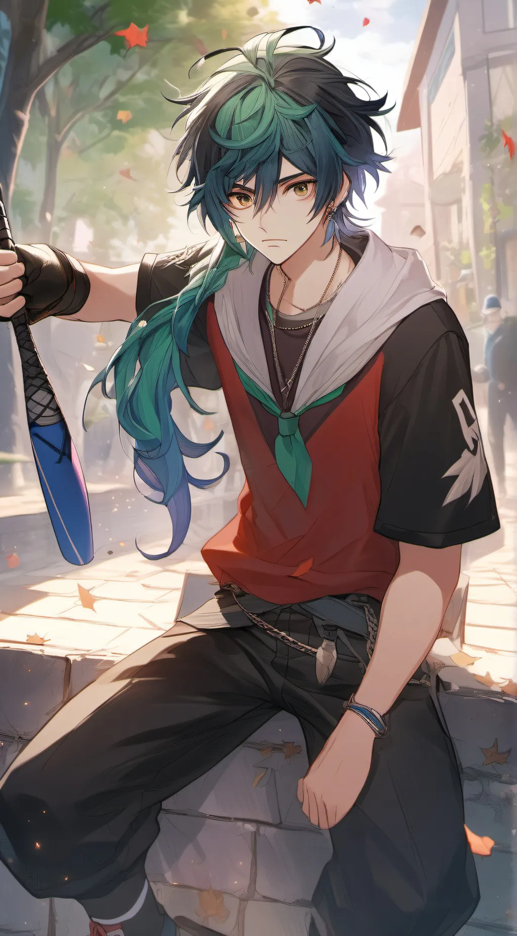 ai character: Maximum background