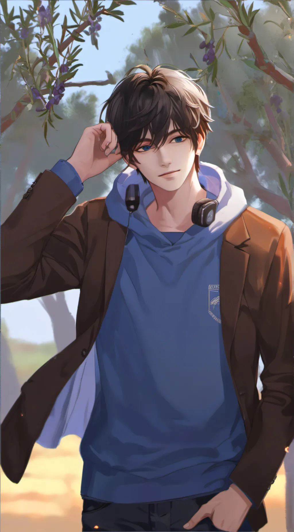 ai character: Blake background