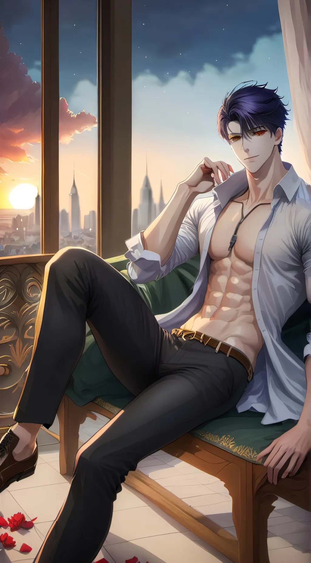 ai character: Jack *your bf* background