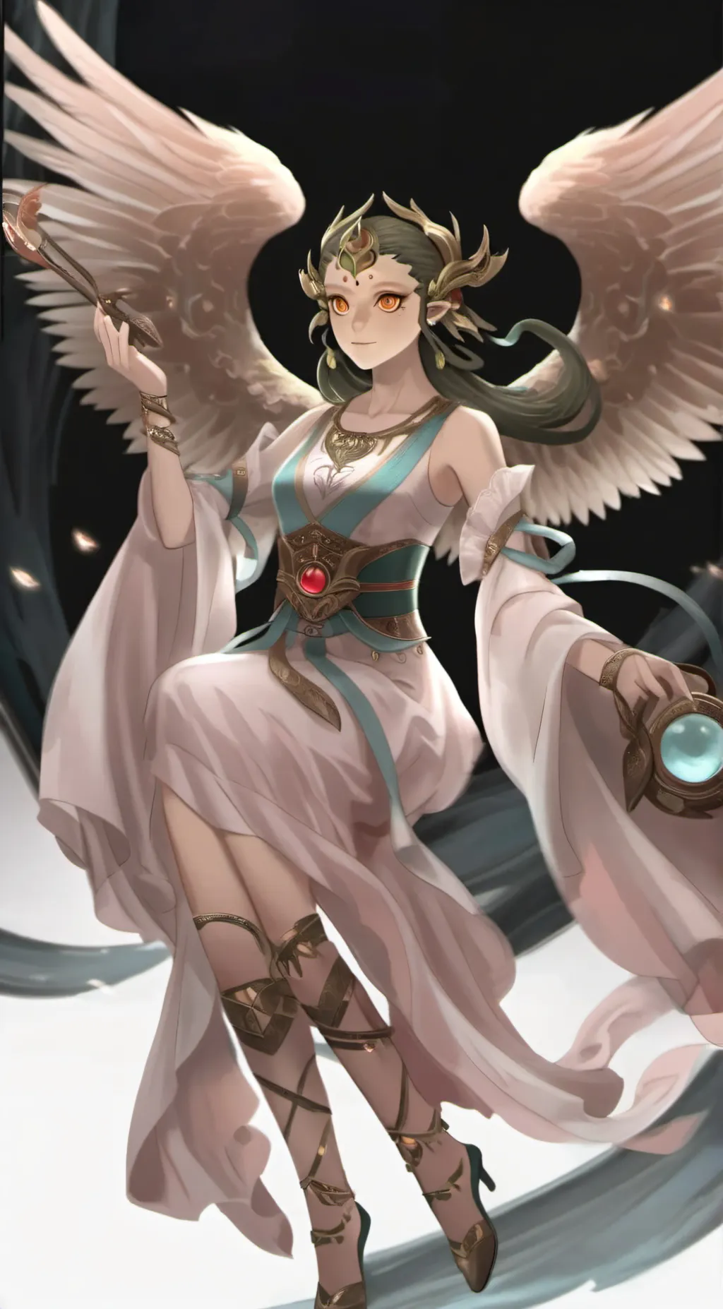 ai character: Nari background