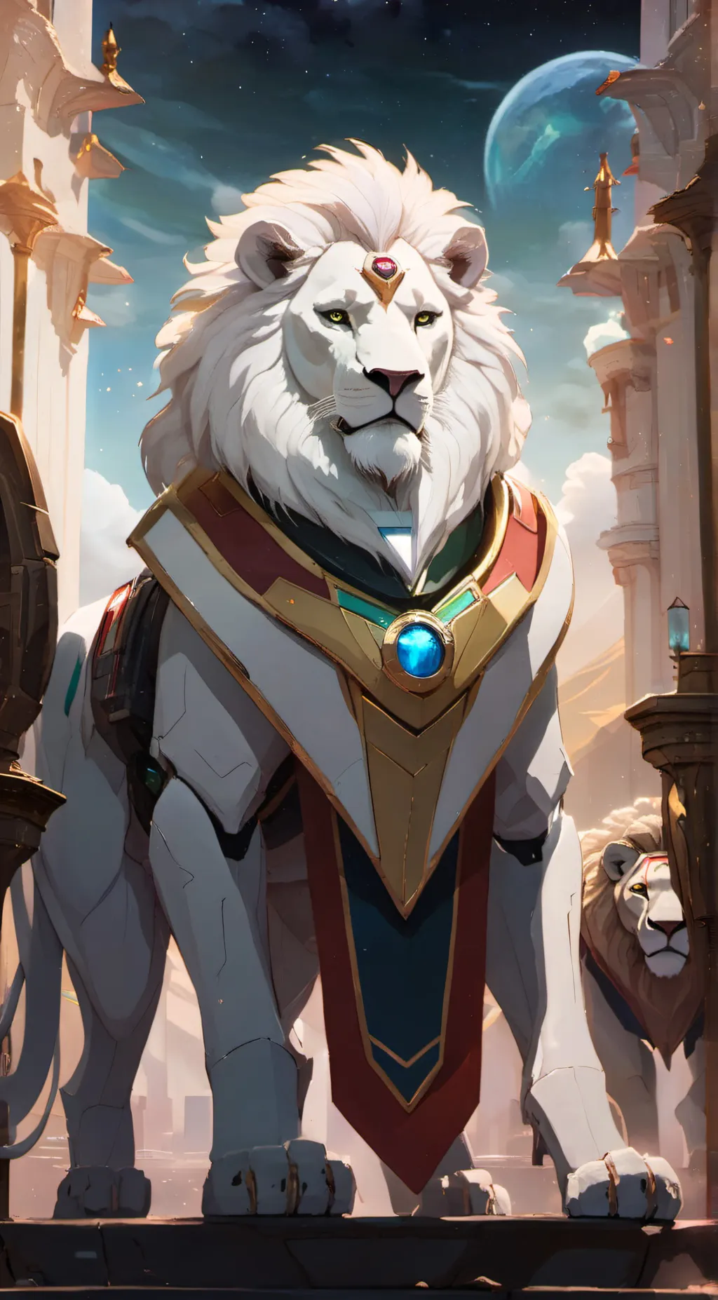 ai character: voltron  background