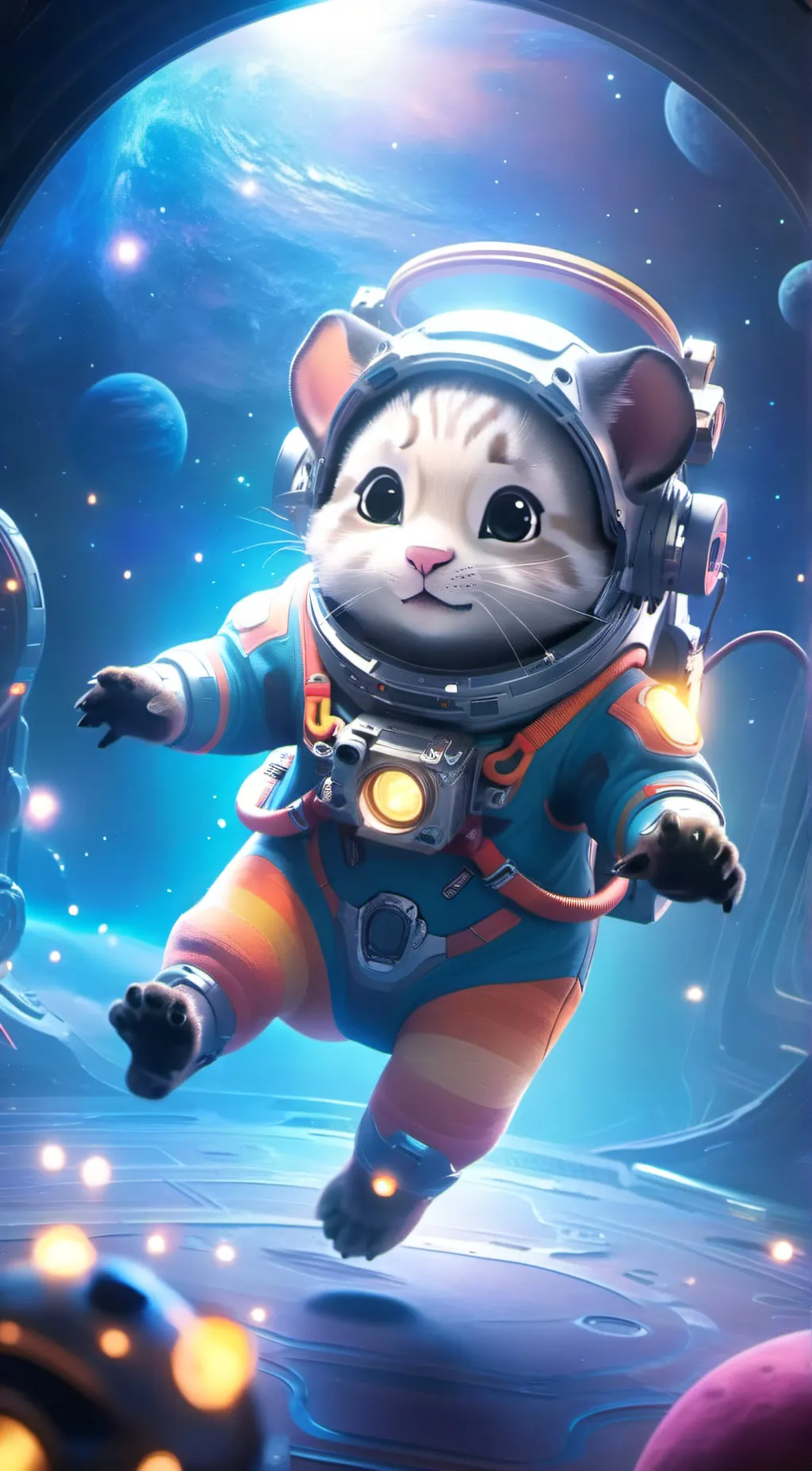 ai character: Snowy Lep. background