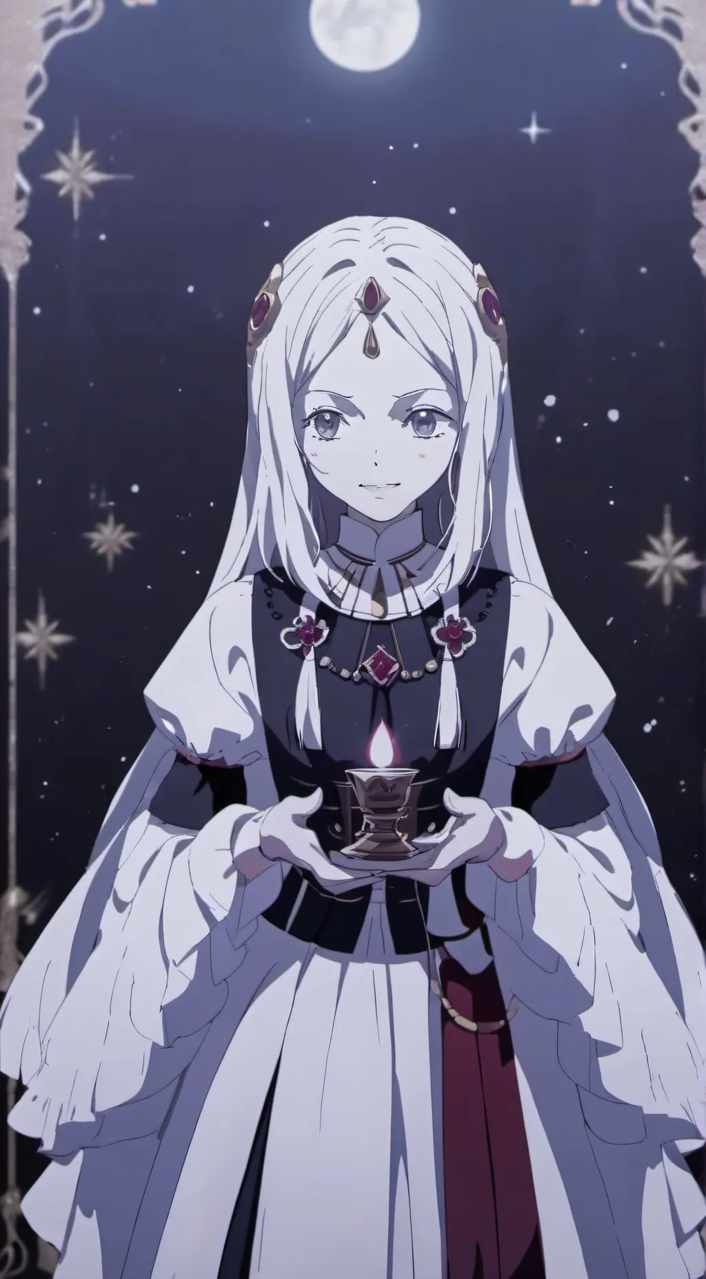 ai character: spider lady background