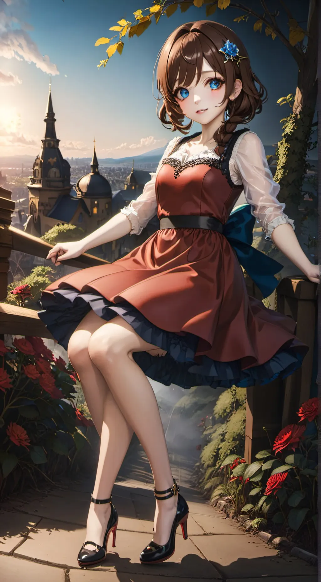 ai character: Your roomate jess background