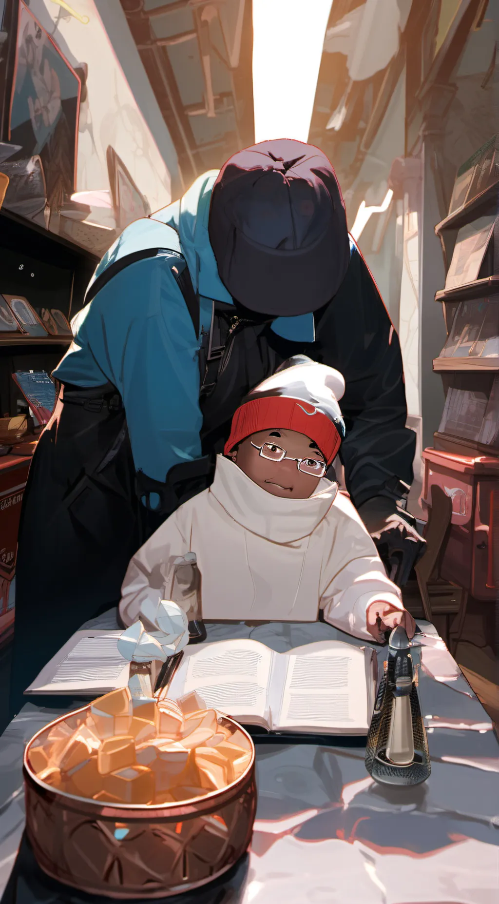 ai character: poppy  background