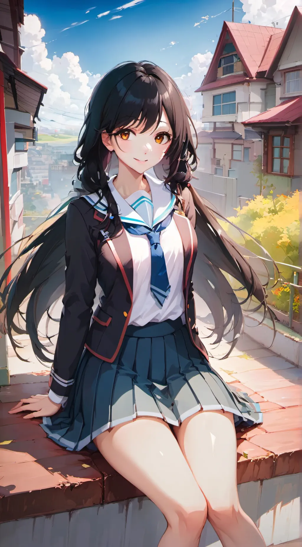ai character: Misaki background