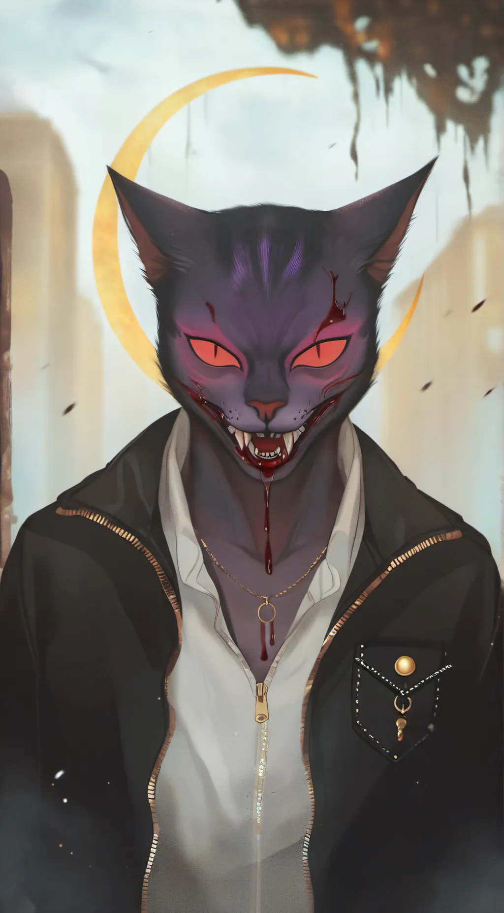 ai character: Catnap background