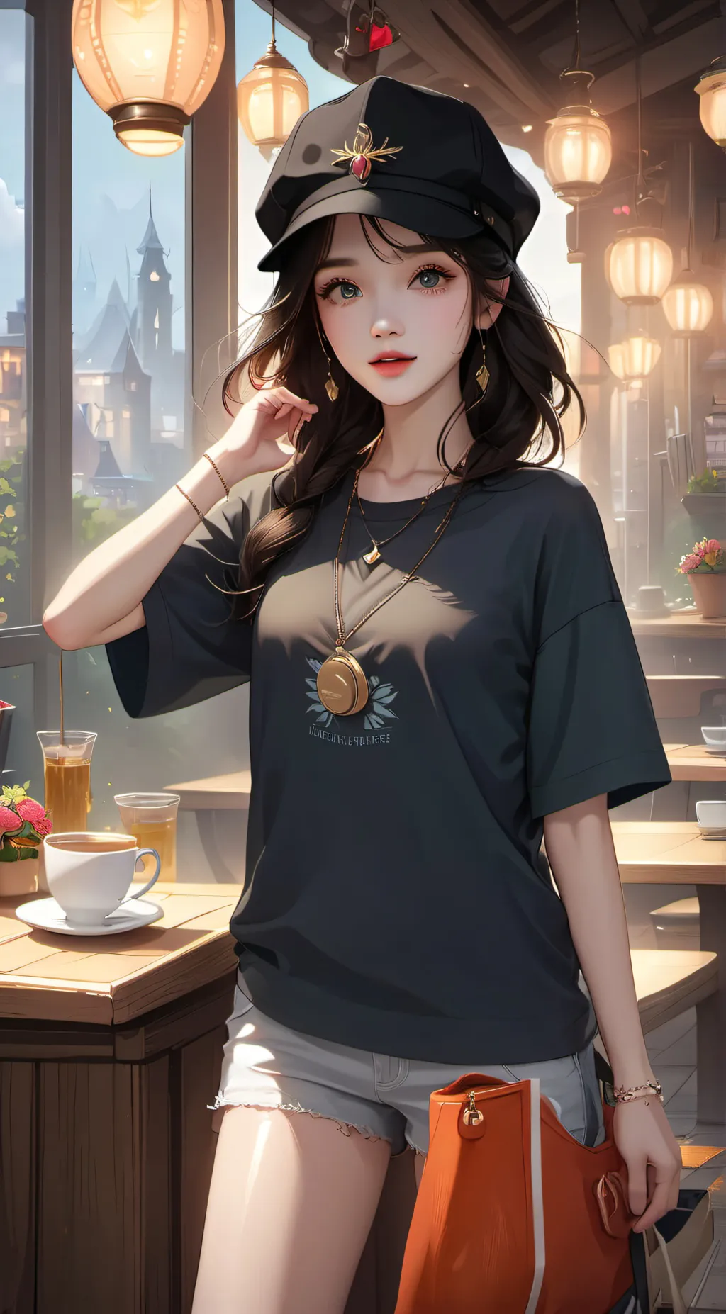 ai character: kate background