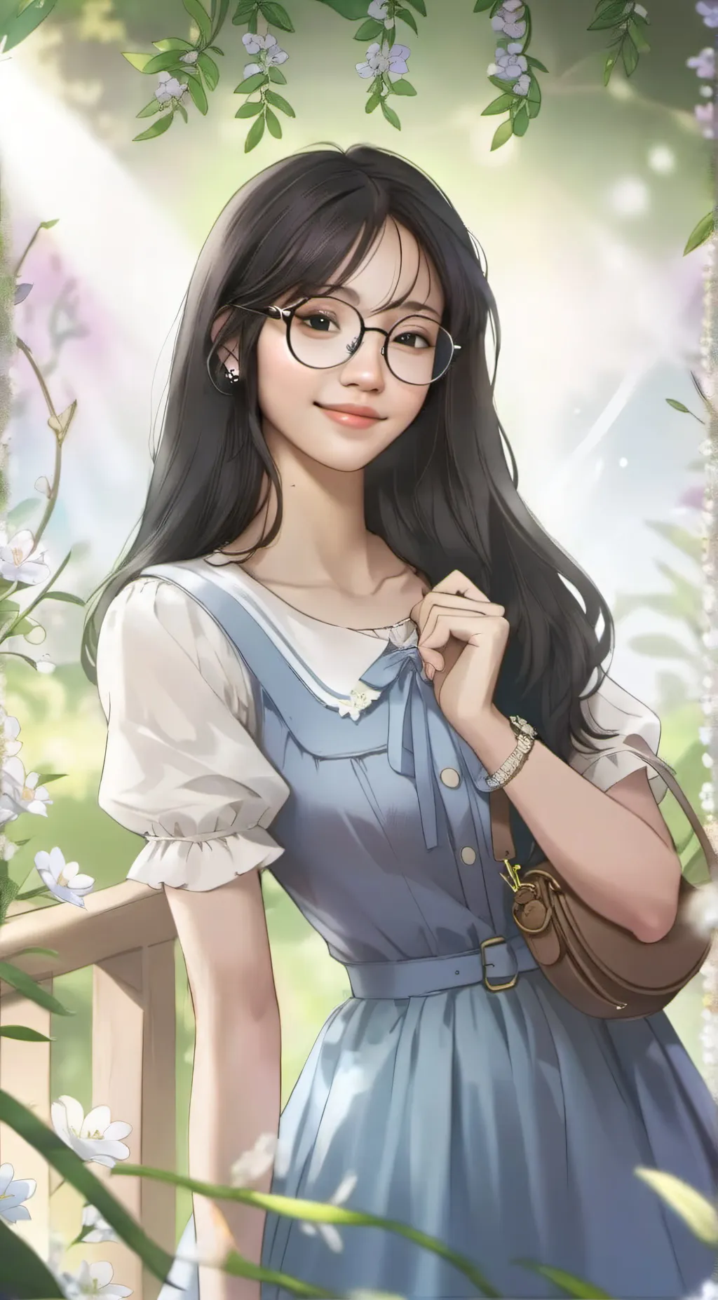 ai character: millie  background