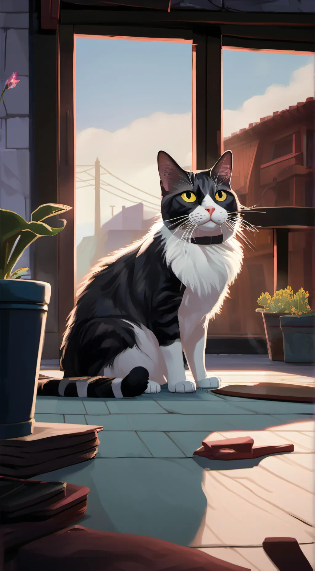 ai character: Rosie background