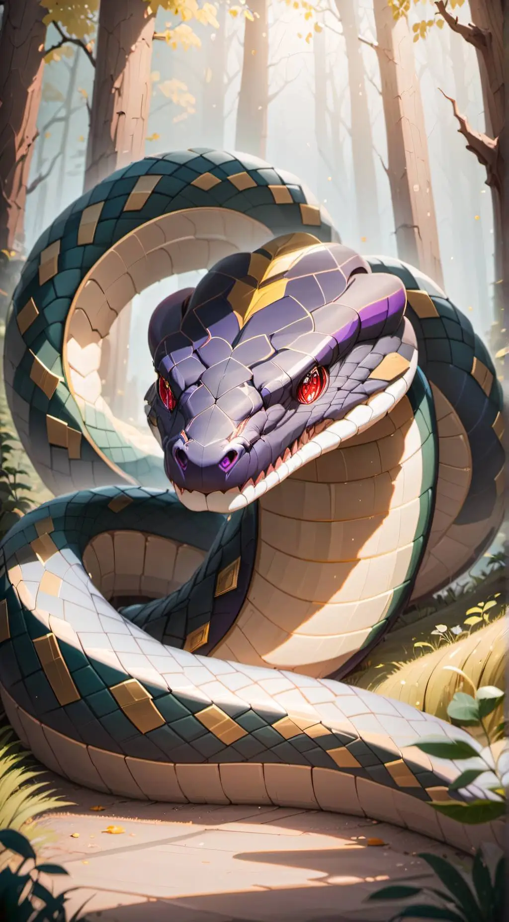 ai character: seviper(𝛼 version) background