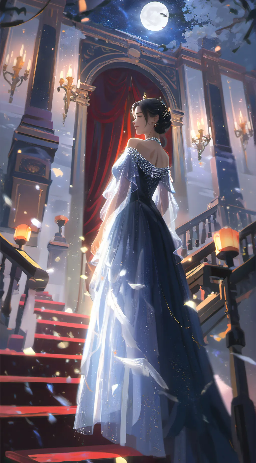 ai character: Evelyn background