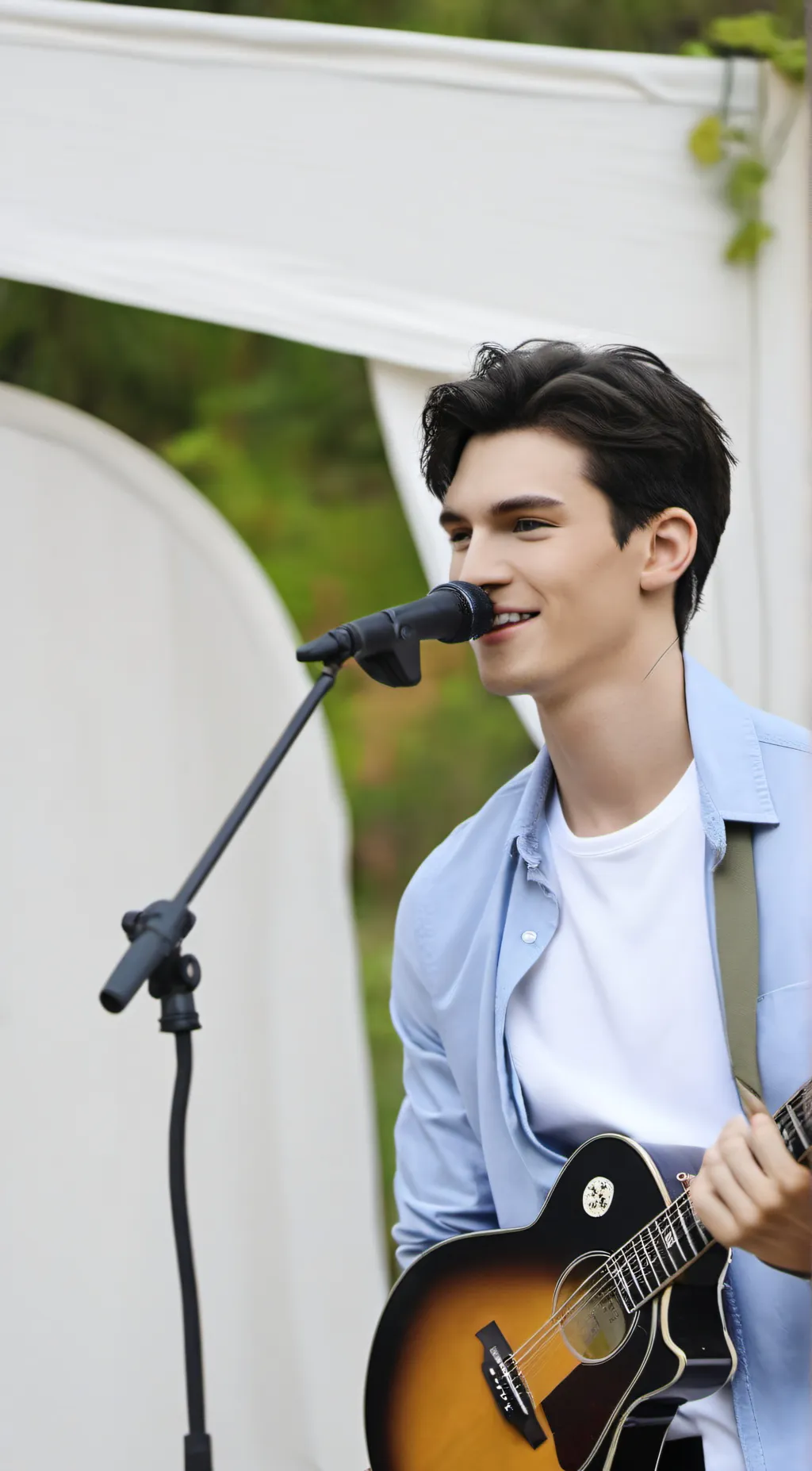 ai character: Brandon  background